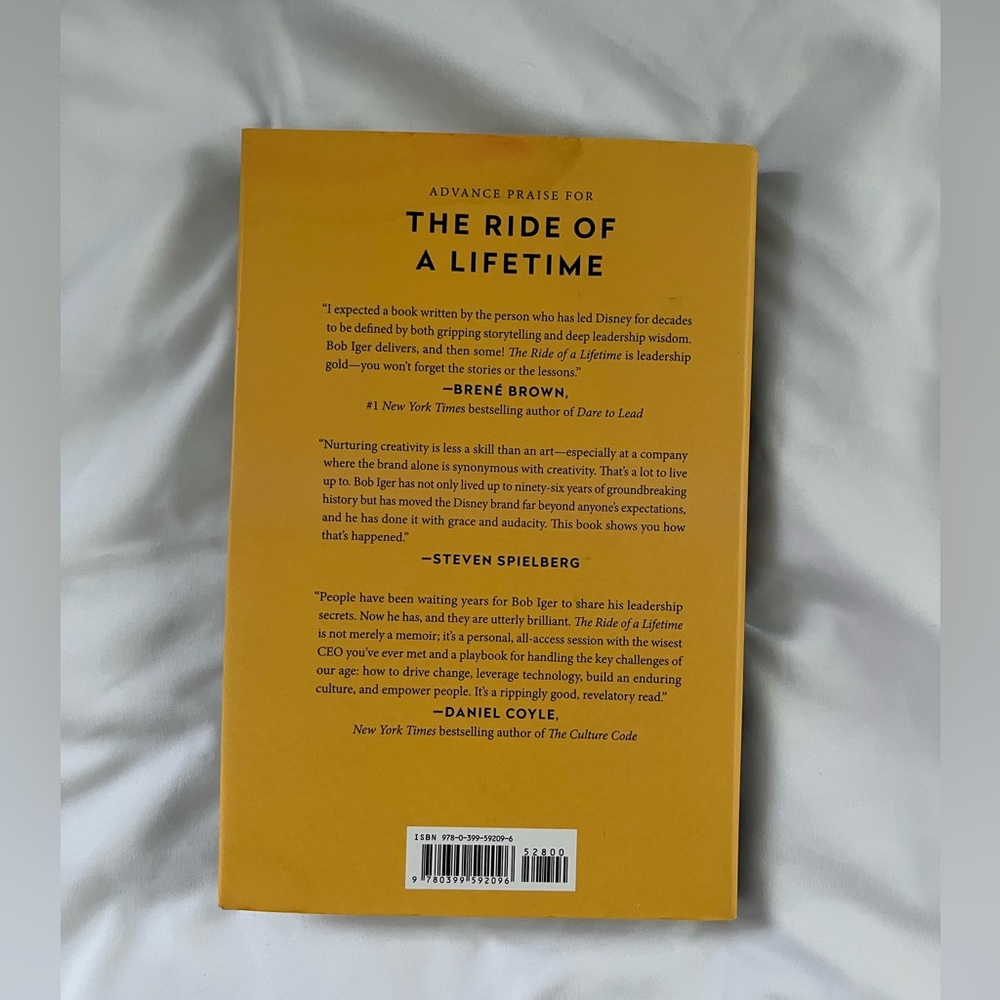 "The Ride of a Lifetime: Lessons Learned from 15 Years as CEO..." by Bob Iger - Picture 5 of 8
